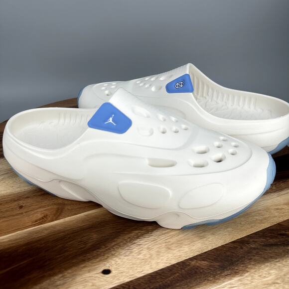 Nike Air Jordan Roam UNC PE PLAYER EDITION Men's Size 13 Slides Tarheels - Picture 1 of 8